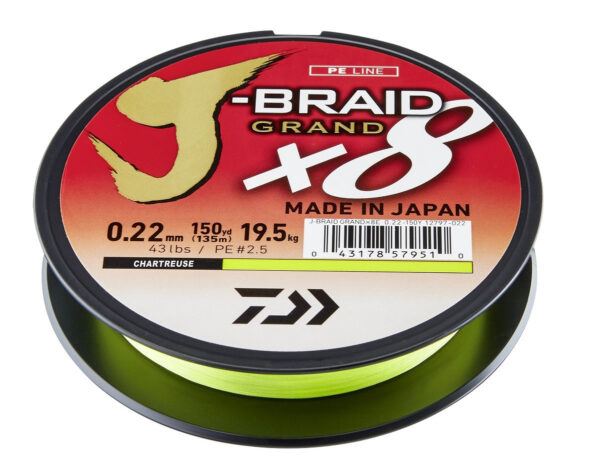 J-BRAID GRAND X8 CHARTREUSE 2700 m