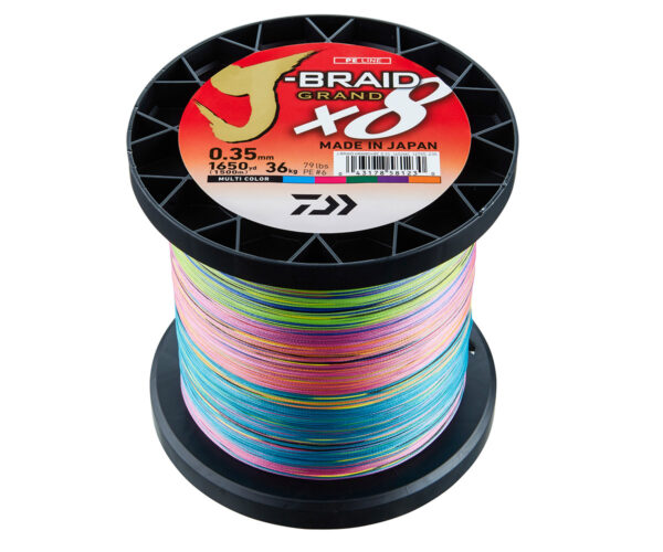 J-BRAID GRAND X8 MULTI-COLOR 1500 m